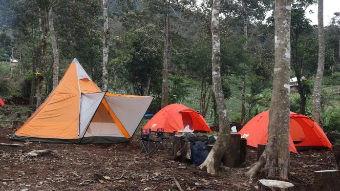 Camping Ground di Areal Perhutanan Sosial, HKM Kibuk Pagaralam sumatera selatan