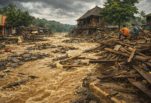 Banjir Bandang Berulang, Peringatan Yang Diabaikan Ilustrasi banjir bandang sumatera selatan